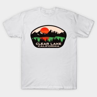 Clear Lake California Fishing Boating T-Shirt